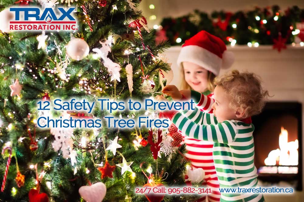 prevent christmas tree fire restoration toronto