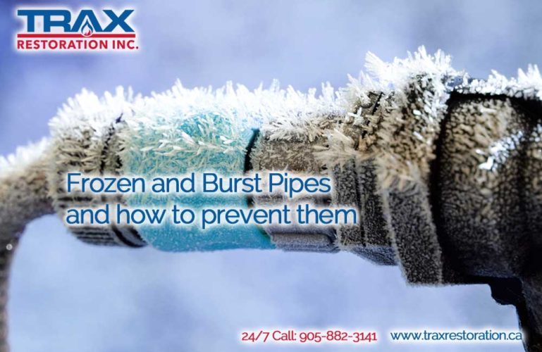 Frozen and Burst Pipes and how to prevent them