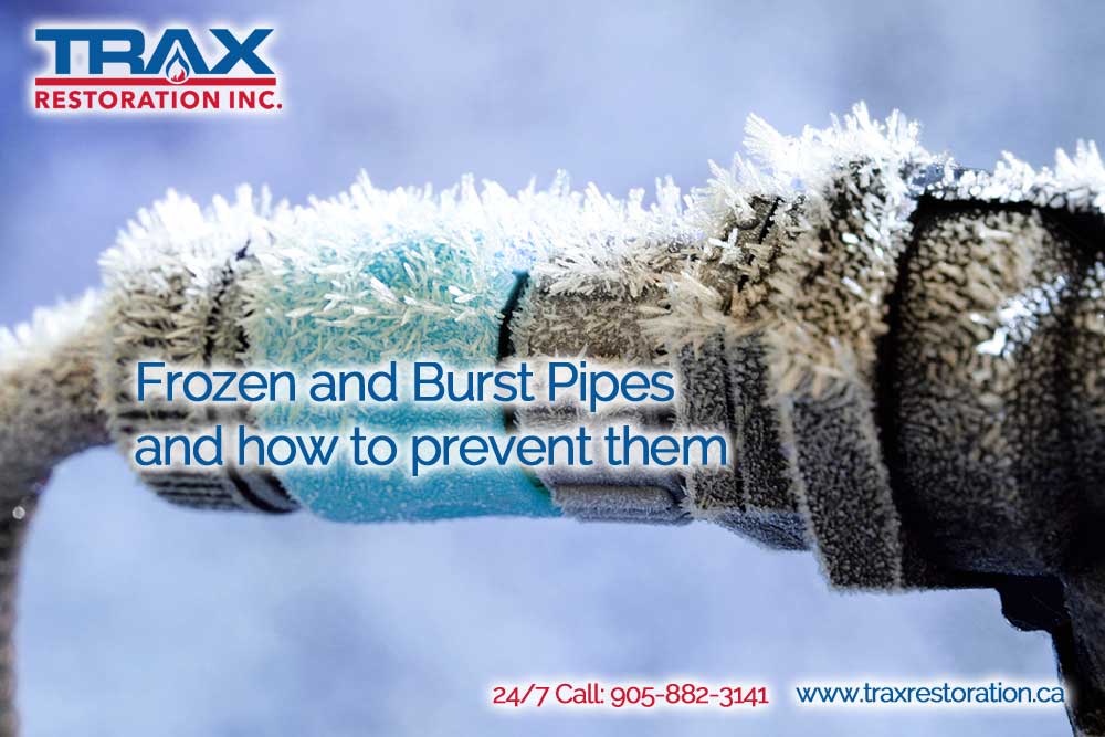 frozen burst pipes emergency plumber