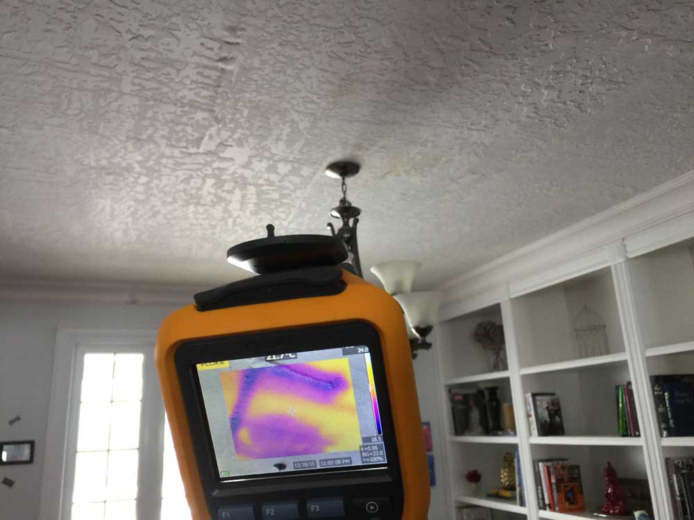 water damage ceiling